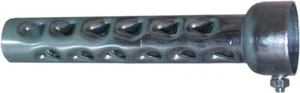 Uni. Baffle 47mm & 8" Long Not Chrome - Picture 1 of 1