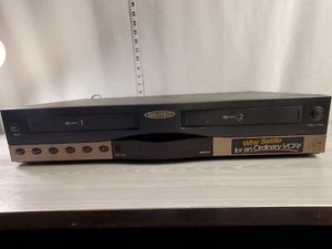 Sensory Science Go Video Dual Deck Hi-Fi Videorecorder DDV9355 mit Arbeitsfernbedienung - Bild 1 von 8