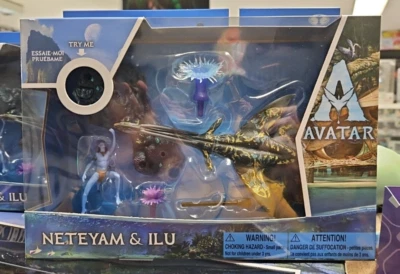 MCFARLANE Avatar The Way of Water Deluxe  Action Figures Neteyam E Ilu - Immagine 1 di 4