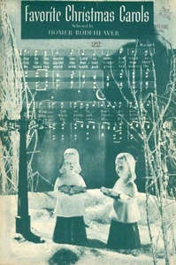 Berühmte Weihnachtslieder Broschüre 1949 Rodeheaver St Paul Bibel College Minnesota - Bild 1 von 5