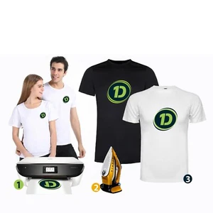 10 Iron Heat Transfer Paper Cotton T-Shirt Dark/Light Fabrics Inkjet - Bild 1 von 11