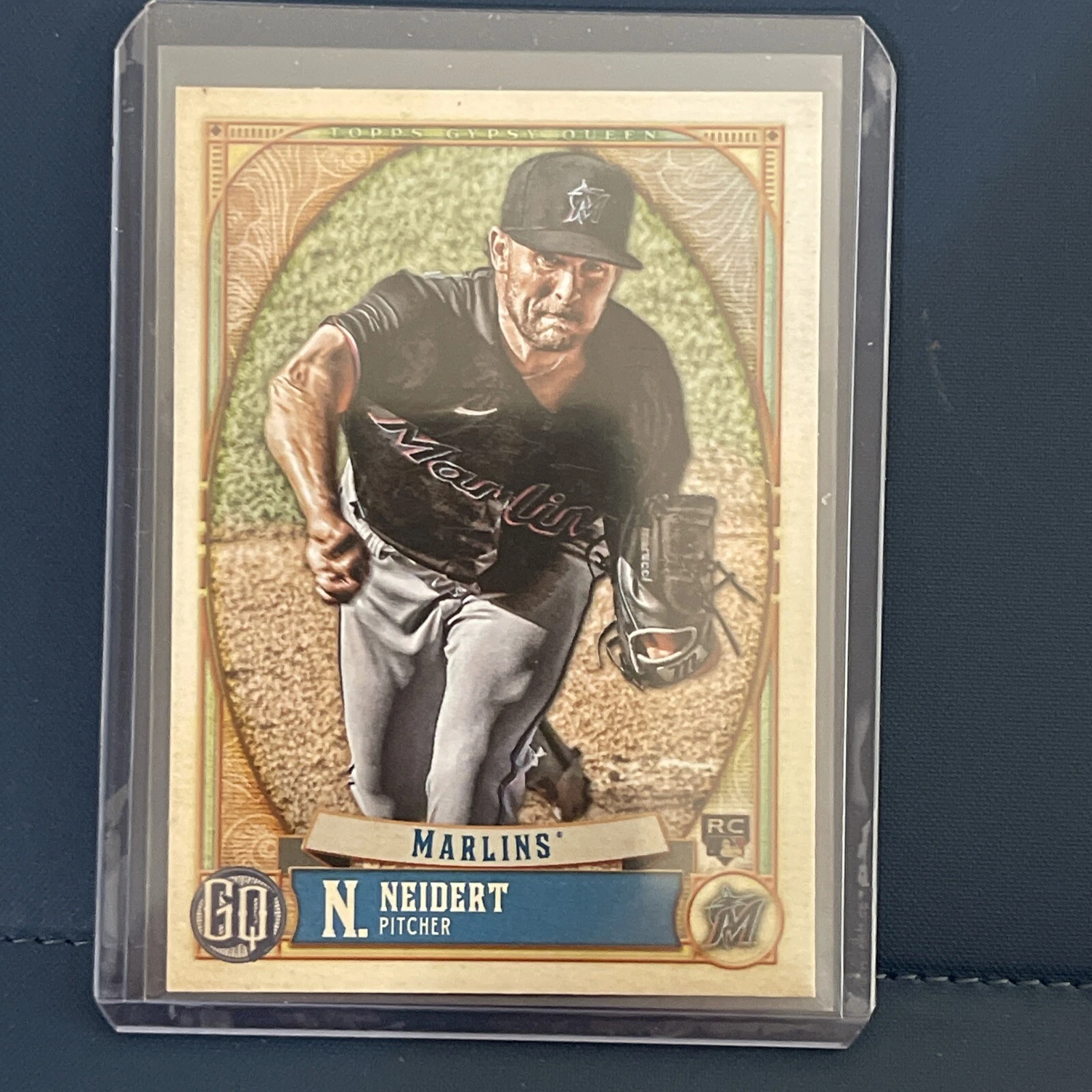 2021 Topps Gypsy Queen Bazooka back Nick Neidert RC