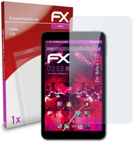 atFoliX Glass Protective Film for Nokia T10 Glass Protector 9H Hybrid-Glass - Picture 1 of 5
