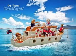Sylvanian Families Calico Critters Marita May Pleasure Boat - Picture 1 of 12