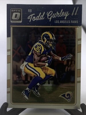 2016 Donruss Optic Football #53 Todd Gurley II Los Angeles Rams - Image 1 of 4
