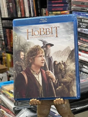 Hobbit, The: An Unexpected Journey (Blu-ray + DVD) 3-DISC SET! Peter Jackson NEW - Image 1 of 4