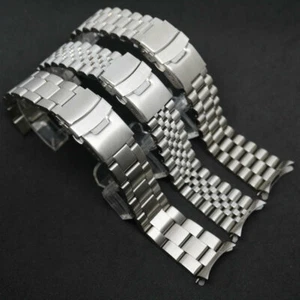do Seiko SKX007 009 zakrzywiona nierdzewna bransoletka wymiana taśma do oglądania 20mm / 22mm - Zdjęcie 1 z 12