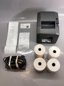 Star Micronics TSP650II Thermal Printer With Power Supply & 4 Rolls Of Paper - Picture 1 of 9