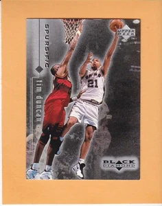 TIM DUNCAN 1998-99 UPPER DECK BLACK DIAMOND 2ND YEAR #76 SAN ANTONIO SPURS NM-MT - Picture 1 of 2