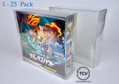 THE COLLECTIBLES VAULT Caja protectora japonesa Pokémon (estándar) - 0,5 mm de espesor (paquete de 1-25)