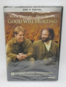 GOOD WILL HUNTING DVD + DIGITAL MOVIE, MATT DAMON, ROBIN WILLIAMS, BEN A. WS - Picture 1 of 2