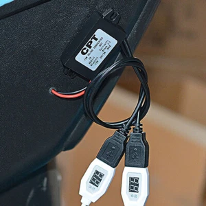3A 12V To 5V Car Charger Converter Cable Universal Low Power Consumption Useful - Picture 1 of 12