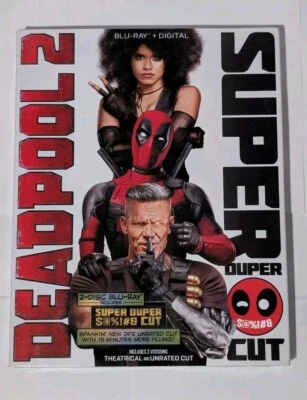 Deadpool 2 Super Duper Cut Blu ray Digital Expired TARGET EXCLUSIVE New Sealed - Image 1 of 2