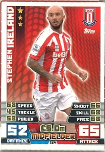Topps English Premier League 2014-2015. Match Attax #264 Stephen Ireland - Zdjęcie 1 z 1