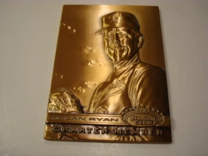 NOLAN RYAN COMMEMORATIVE BRONZE MEDALLION - Picture 1 of 5