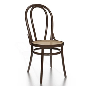 2er-SET DIJON | Bugholzstuhl | Wenge | Bugholz | Geflecht Naturell | Stil , W... - Bild 1 von 6