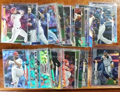 2020 Topps Series 1 Parallels and Inserts.  Choose from the Drop Down. - Image 1 of 4