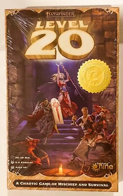 Juego de mesa de fantasía Pathfinder nivel 20 nuevo sellado de fábrica Foto 1 de 4