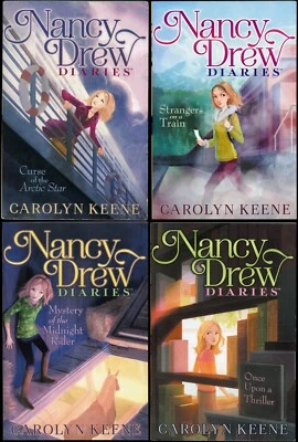 Nancy Drew 4 Book Box Set Mystery Paperback by Carolyn Keene - Imagem 1 de 4