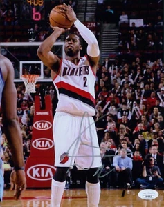 Wesley Matthews Portland Trail Blazers Signed 8x10 Matte Photo JSA Authenticated - Picture 1 of 2