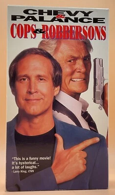 Cops & Robbersons VHS 1994 Chevy Chase Jack Palance **Buy 2 Get 1 Free** - Image 1 of 3