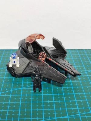 STAR WARS Micro Galaxy Squadron S5 Darth Vader's Sith Interceptor CHASE RARE! - Image 1 of 4
