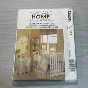 Vintage Sewing Pattern McCall's Home M5285 Baby Room Essentials One Size - Picture 1 of 5