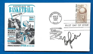 Bob Lanier Auto Signed First Day Cover FDC JSA - Picture 1 of 3