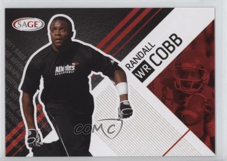 2011 SAGE Randall Cobb #8 Rookie RC - Image 1 of 2