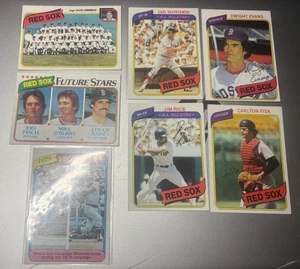 1980 Topps Baseball BOSTON RED SOX Team Set - Picture 1 of 2