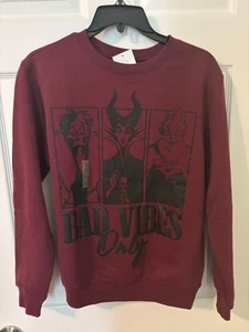 Disney Villains Mujer Sudadera "Solo Bad Vibes" Antes $44 - Imagen 1 de 3