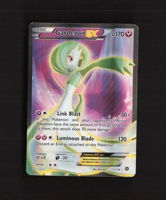 Gardevoir EX 111/114 Steam Siege Full Art Ultra Rare Holo Pokemon Card MP - Image 1 of 4