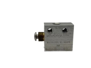 USED Humphery 3 Port 2 Way 1/8” NPT 0-125 PSI TAC 2 Push Buton Valve 31P - Picture 1 of 5