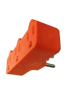 3 Way Plug Adapter 3 Prong Outlet Splitter Power Adapter Outdoor15a 125v - Picture 1 of 1