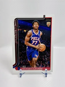 2025-26 Topps Basketball VJ Edgecombe #203 RC Philadelphia 76ers - Bild 1 von 2