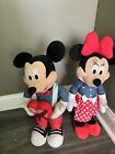 Peluche Disney Stand Up Mickey et Minnie porte greeters - environ 23 pouces de haut