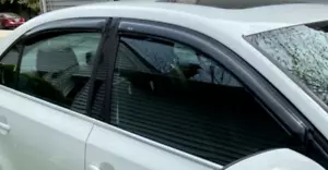 AVS 3M Tape-On Rain Guard Vent Visors for 19-2024 VW Volkswagen Jetta Mk7 Sedan - Picture 1 of 2