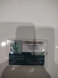 The Language Of Composition - Test Bank - Second Edition ExamView - Foto 1 di 4