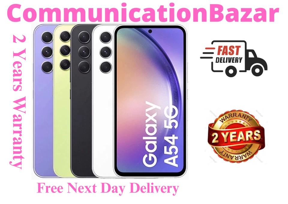 NEW Samsung Galaxy A04/A05/A06/A14/A15/A24/A25/A34 128GB Dual SIM Android phone - Image 1 of 4