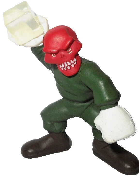 Marvel Universe Super Hero Squad RED SKULL cubo 2008 serie 9 Capitán América Foto 1 de 1