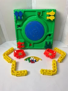 Lot Pass the Trash Board Game Unit/Rubber Bands/Marble/Garbage Truck *For Parts* - Picture 1 of 7