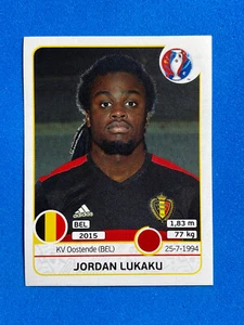 Panini Euro 2016 Figur Nr.467x Jordan Lukaku (Belgien) - Bild 1 von 1