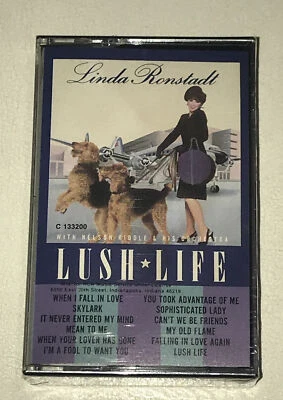 1984 Linda Ronstadt Lush Life Cassette Tape Orginial Factory Sealed Unwrapped - Image 1 of 4