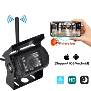 Casa rodante WiFi camión remolque con visión trasera cámara de reversa inalámbrica CCTV para iOS Android - Imagen 1 de 12