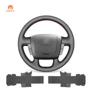 DIY PU Leather Steering Wheel Cover for Peugeot Boxer Citroen Jumper Fiat Ducato - Imagen 1 de 11