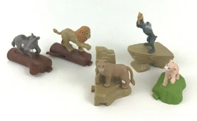 Disney The Lion King 5pc Lot McDonalds Happy Meal Toys Mufasa Nala Pumbaa 2019 - Image 1 of 4