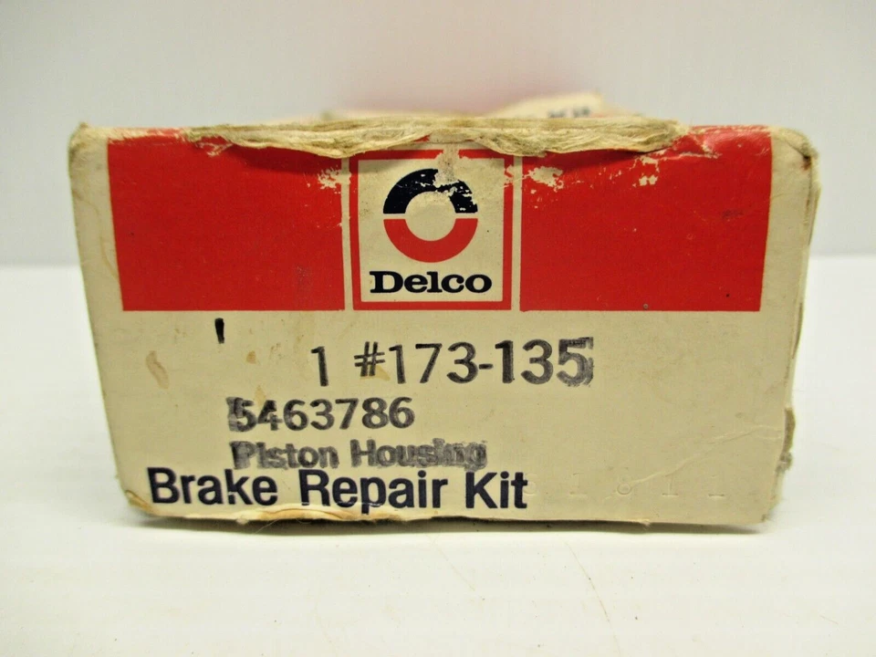 KIT DE REPARACIÓN DE FRENOS DELANTEROS CHEVY CAMARO PONTIAC FIREBIRD 1967-69 GM # 5463786 NUEVO DE STOCK Foto 1 de 4