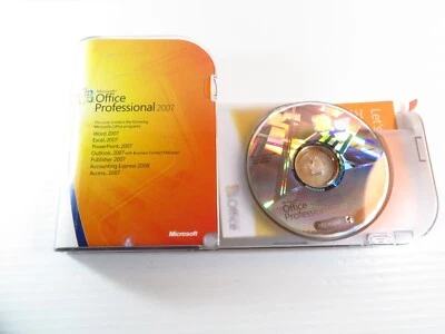 Microsoft Office 2007 Professional Full English Retail Version MS Pro =RETAIL= - Image 1 of 4