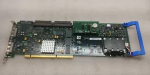 IBM 2 Channel U320 Raid 9408-5703 PCI-x Card 97P6516 53P2790 w/ Battery FREE SHP - Picture 1 of 5