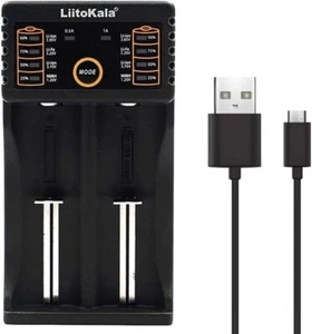 Liitokala Lii202 Smart Speedy Battery Charger for AA/AAA Ni-MH Li-ion/IMR - Picture 1 of 4